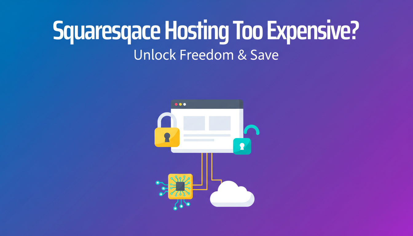Squarespace Hosting Too Expensive? Here’s How to Self-Host and Save